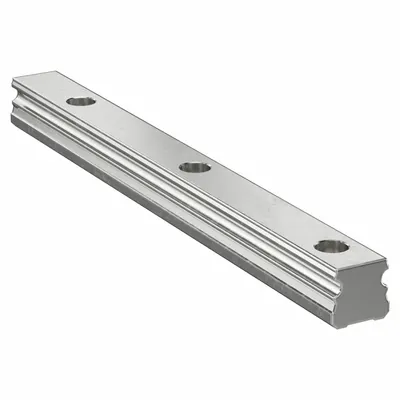 NB Guide Rail: 15, 1,300 mm Overall Lg, 15 mm Overall Wd, 14 mm Overall Ht - Alulin Series Steel-Reinforced Aluminum Guide Rails