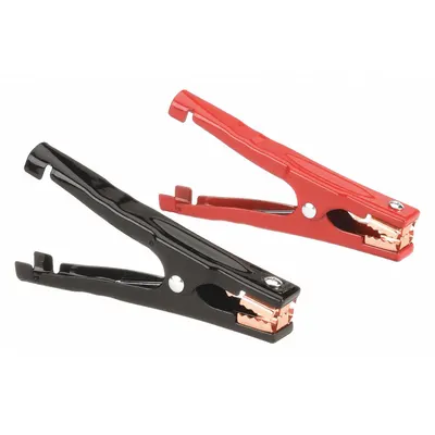 WESTWARD Battery Booster Clamp: Parrot, Clamp, 400 A Max Current, 12V/24V, Steel - Booster Clamps