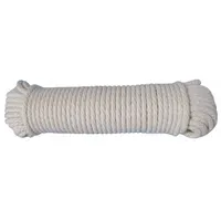 APPROVED VENDOR General Purpose Utility Rope: Braid, 1/2 in Dia, 80 lb Working Load Limit, Cotton