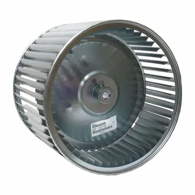 PROSTOCK Blower Wheel: Forward-Curved, 11 15/16 in Dia, 11 15/16 in W, CW Hub End - Dual-Inlet Forward-Curved Blower Wheels