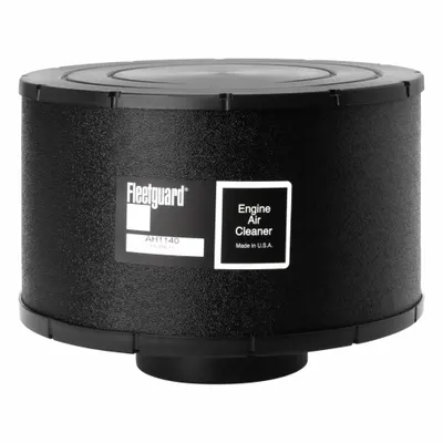 FLEETGUARD Automotive Air Filter: Round, 11 in Outside Dia - Bottom, 11 in Overall Lg - Round/Oval Engine Air Filters