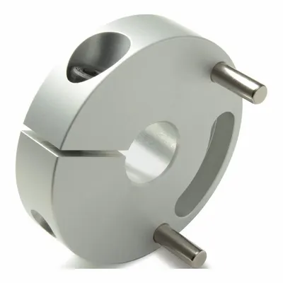 RULAND MANUFACTURING Controlflex Coupling Hub: 1.5° Angular Misalignment, 1 mm Axial Motion - Single Insert Hubs for Round Shafts