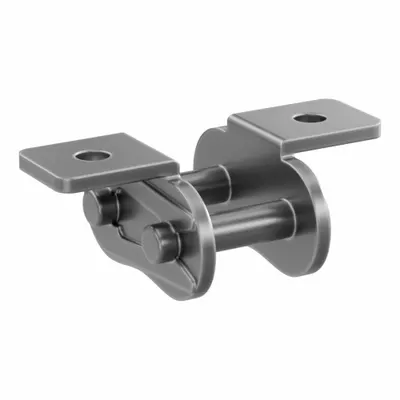 TSUBAKI Attachment Link: For Std Roller Chains, K-1, 60, Single Strand, 3/4 in Pitch - Attachment Links for ANSI Standard Chains