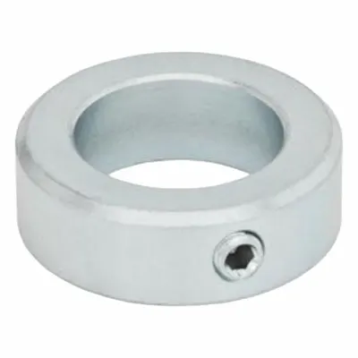 JW WINCO Shaft Collar: 1-Piece, Set Screw, 40 mm Bore Dia, 63 mm Collar Outside Dia - Steel Shaft Collars
