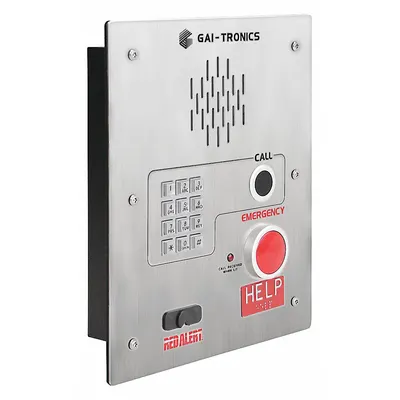 HUBBELL GAI-TRONICS Telephone: Flush Mount, Emergency and Public Access Phones, Speakerphone - Emergency and Public Access Speakerphones