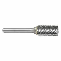 SGS PRO Carbide Bur: Cylinder with End Cut, SB-51, Double Cut, 1/4" x 3/16" Head, 1/8" Shank (MPN 11553)