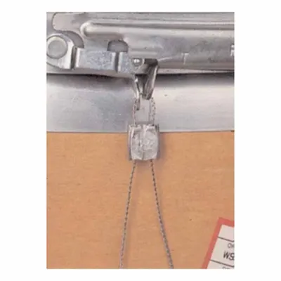 TYDENBROOKS Wire Seal: Steel, 6 in Wire Lg - Lead & Wire Seal Parts