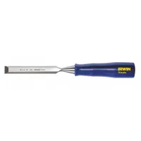 Straight tip wood chisel with a 5/8 in width and 4 1/2 in overall length. Designed for precise woodworking tasks such as paring, mortising, and trimming. Suitable for detailed joinery and carving applications