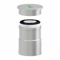 SCHNEIDER ELECTRIC Tower Body: Tower Light Base, For XVU, 3 5/16 in Overall Ht, 2 3/8 in Overall Dia (MPN XVUC21BQ)