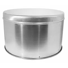Drip cover designed to shield motors from moisture and debris in HVACR and industrial environments. Helps prevent water ingress to extend motor life. Suitable for use on condensate pumps, fans, and similar equipment requiring drip protection.