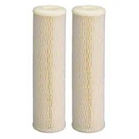 CULLIGAN Water Filter Cartridge: 20 micron, Pleated, 4 gpm, Cellulose, 9 3/4 in Overall Ht, 1 PR (MPN S1A)