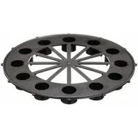 Funnel Lid: For 1 gal_5 gal Drum Capacity, Polypropylene, 11 3/4 in Dia (MPN 32940)