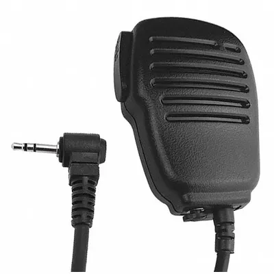 BANSHEE Speaker Microphone: Fits Motorola, 3.5 mm Jack, 24 in Cord, Push To Talk - Motorola-Compatible Microphones & Speakers