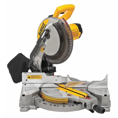 DEWALT Miter Saw: Not Sliding, 6 in Max. Cut Wd @ 0 Deg. Miter, 50°to 50° - 10 in Corded Miter Saws
