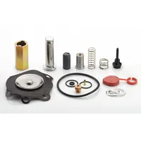 Repair kit for ASCO solenoid valves, compatible with model 8210D014. Includes a wrench for disassembly and reassembly. Used for servicing and restoring valve function in industrial fluid and gas control systems