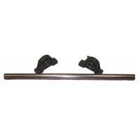 Shaft and Bearing Kit: For Use With 3C074, Cast Iron/Steel, TG&P, 1 1/8 in Outside Dia, 45J477