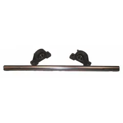 This shaft and bearing kit is designed for use with blower model 3C074. It includes a cast iron pillow block ball bearing with a TG&P finish and a steel shaft. The assembly has a 1-1/8 in outside diameter and is suited for replacing or repairing shaft and bearing assemblies in ventilation and air-moving equipment.