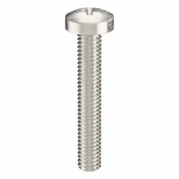 Machine Screw: M4x0.70 Thread Size, 25 mm Lg, 316, Stainless Steel, Plain, Pan, Phillips, 50 PK (MPN ZSCRW-471)
