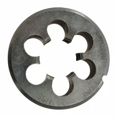 Solid power tool part with 2-inch outer diameter and 7/8-14NF thread. Used as a replacement component in industrial maintenance and repair applications requiring precise thread fit.