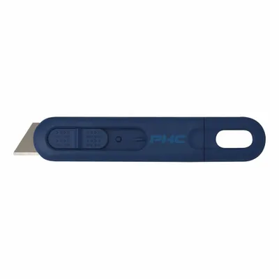 PACIFIC HANDY CUTTER, INC Utility Knife: 6 in Overall Lg, Textured, 5 1/2 in Overall Wd - Automatic Retracting Utility Knives