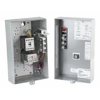 EATON IEC Magnetic Motor Starter: Non-Reversing, 3 Poles, Electronic Protection, 25 A, 480V AC (MPN ECX09G1CAA-R63/DL30)