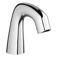 CHICAGO FAUCETS Bathroom Sensor Faucet: EQ Curved, Cast Brass, Polished Chrome Finish, Single-Post (MPN EQ-A11A-11ABCP)