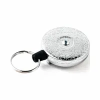 Key Reel: 15 Key Capacity, Stainless Steel, 48 in Key Retractor Extended Lg, 8 ozf Retractor Force (MPN 0483-821)