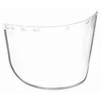 SELLSTROM Face Shield Visor: 15 1/2 in Overall Wd, 8 in Overall Ht, 0.04 in Overall Thick, Clear (MPN S37600)