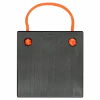 Outrigger Pad: Jack Plate, Polymer, 100 ton Load Capacity Vertical, 12 in Overall Lg (MPN 14465)
