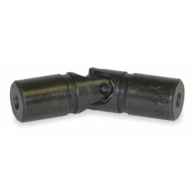 LOVEJOY Universal Joint: Stainless Steel, D-12B, Round, 1 in Bore Dia, 5 7/16 in Overall Lg - Corrosion Resistant Universal Joints for Round Shafts