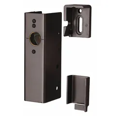 Keyed removable mullion for paired doors, allowing full-width opening for moving large equipment or high-traffic flow while maintaining security when locked. Designed for use with Von Duprin exit devices, keyed to permit authorized removal.