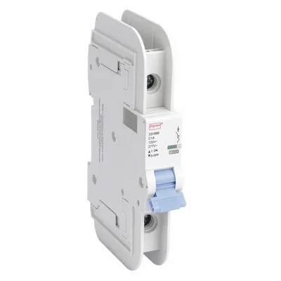 Dayton C-Curve 1-Pole UL489 DIN Rail-Mount Miniature Circuit Breaker - C-Curve, 1-Pole UL489 DIN Rail-Mount Miniature Circuit Breakers