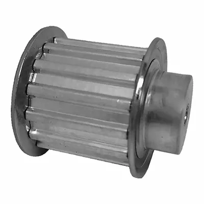 Dayton Timing Pulley: Trapezoidal, Plain, For T5 Timing Belt Section, For 16 mm Belt Wd - T5 Section Timing Belt Pulleys
