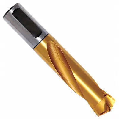 KEO Center Drill: Plain Type Hey, #2, 60°, 1 3/8 in Overall Lg - Plain-Tip Hey-Type Center Drills