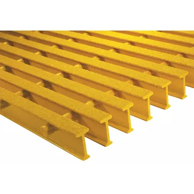 FIBERGRATE ISOFR Flame-Resistant Structural Grating, 36 in x 36 in
