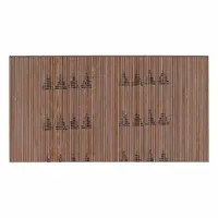 This collated pin nail features a headless, smooth, galvanized steel construction with a chisel point. It is designed for precision trim, molding, and cabinet work where a nearly invisible fastener is required. Suitable for both interior and exterior applications
