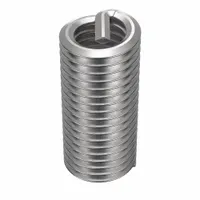 HELI-COIL Helical Insert: Tanged Tang Style, Free-Running, M8-1.25 Thread Size, Plain, Plain, 100 PK (MPN A1084-8CN240)