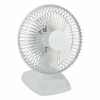 AIR KING Cooling Fan: 6 in Blade Dia, Non-Oscillating, 90 cfm_190 cfm Airflow, Desktop, 2 Speeds (MPN 9146)