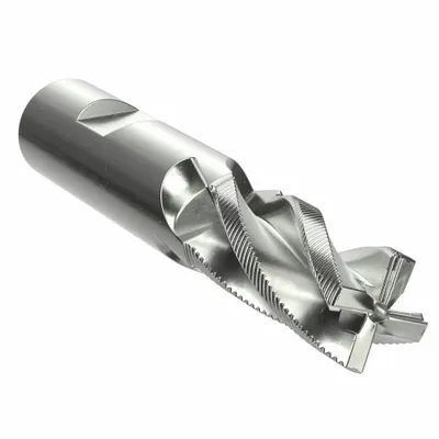 YG-1 Roughing End Mill: Cobalt, 3 Flute, Fine Pitch, 1/4" Mill Dia, 5/8" LOC - General Purpose Cobalt Roughing End Mills