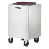 CARLISLE DINEX Tray Dispenser Cart: 150 Trays, 36 3/8 in Overall Ht, 23 1/2 in Overall Lg, Enclosed (MPN DXPIDT1E1418)