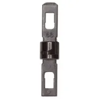 Replacement blade for punchdown tools, designed for use with 66-series punchdown blocks. Features a twist-and-lock style for secure attachment. Used for terminating wires in telecommunications and data cabling applications