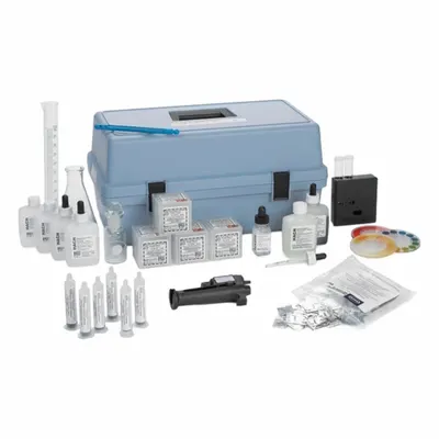 HACH Ten-Parameter Test Kit: 10 Tests - Manual Titrator Test Kits