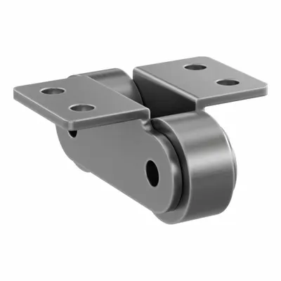 TSUBAKI Roller Attachment Link: Roller Attachment, Std Conveyor Chains For Chain - Attachment Links for Conveyor Chains