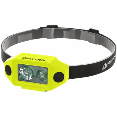 NIGHTSTICK Industrial Headlamp: 200 lm, 3.5 hr Run Time at Max. Brightness, 106 m Max Beam - Headlamps