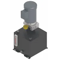 MONARCH Hydraulic Power Unit: 1.9 gpm, 1,500 psi Max. Pressure, 2 hp, 5 gal Reservoir Capacity (MPN M-4505-0152)