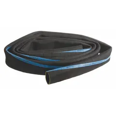 This EPDM bulk water suction and discharge hose features spiral-plied synthetic fabric reinforcement for moderate pressure and suction service. With a 1-1/2 in inside diameter, 125 psi pressure rating, and 50 ft length, it is suited for dewatering, irrigation, and general water transfer in industrial, construction, and agricultural settings. The black cover operates from -25° to 200°F.