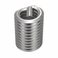 HELI-COIL Helical Insert: Tanged Tang Style, Free-Running, M6-1.00 Thread Size, Plain, Plain, 100 PK (MPN A1084-6CN120)