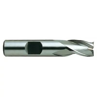 YG-1 Square End Mill: Cobalt, TiCN Coated, 3 Flute, 3/32" Mill Dia, 5/32" LOC - General Purpose Cobalt Square End Mills