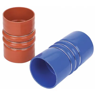 FLEXTECH Charge Air Cooler Hose: 3 in Inside Dia., 6 in Length, Red - Air Cooler Hoses