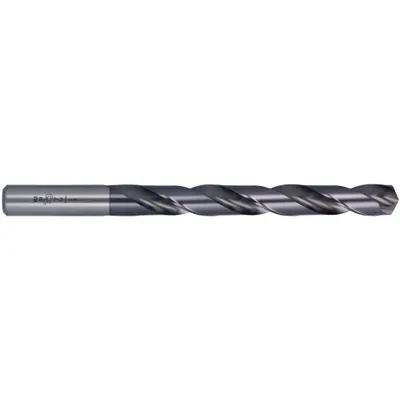 CHICAGO-LATROBE Jobber Length Drill Bit: 1/8", 135° Split Point, TiCN-Coated HSS - NAS-Spec High-Speed Steel Jobber-Length Drill Bits for Aerospace